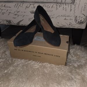 TOMS Women's Jitti Black Flats